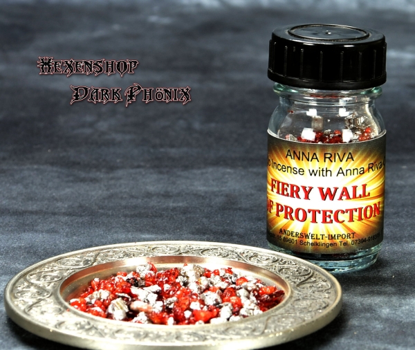 Hexenshop Dark Phönix Fiery Wall Protection Räucher Mischung Anna Riva 20g
